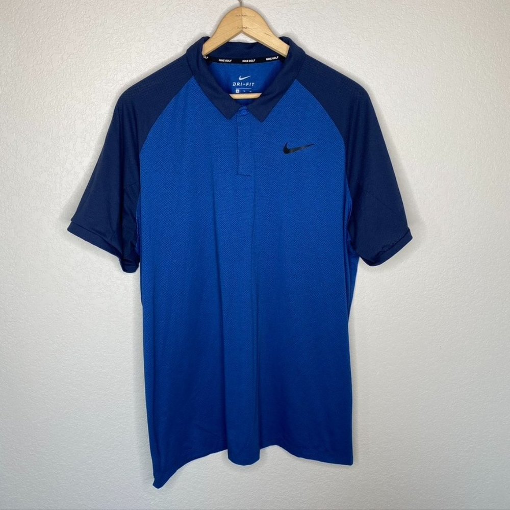 Nike Golf Mich Ultra Color Block Men's Polo XL